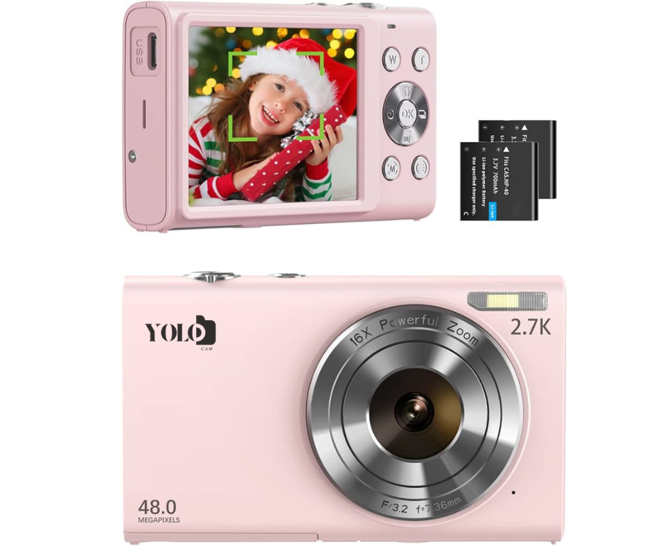 Pink Digital Camera